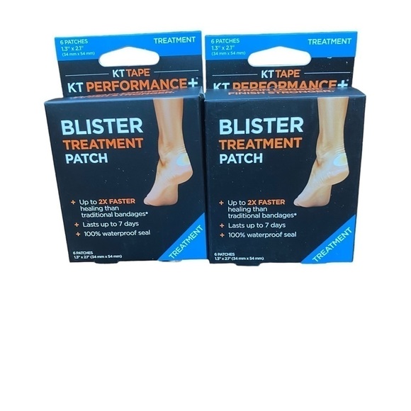 KT Tape Performance+ Blister Treatment Patch, Waterproof Hydrocolloid Bandage - Picture 2 of 6